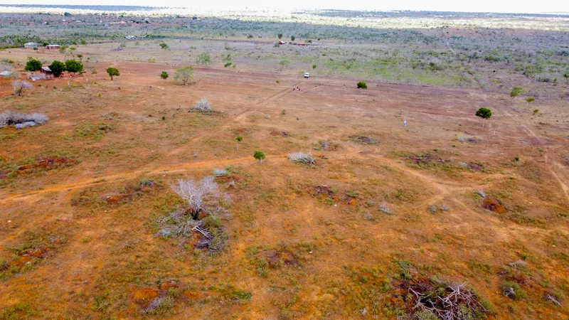 The land up close from the air